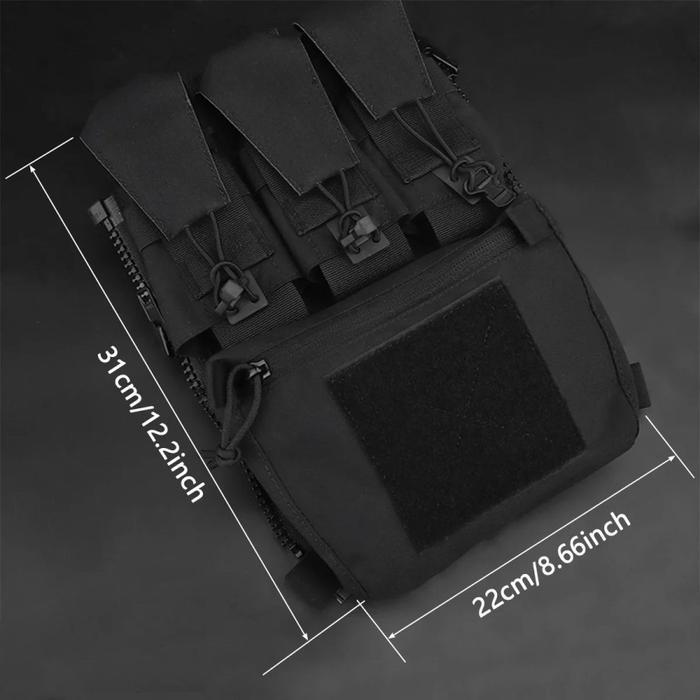 Tas Belakang Fcpc Style V5 Back Back Panel Adaptation Banger Pouch Backpack Zip