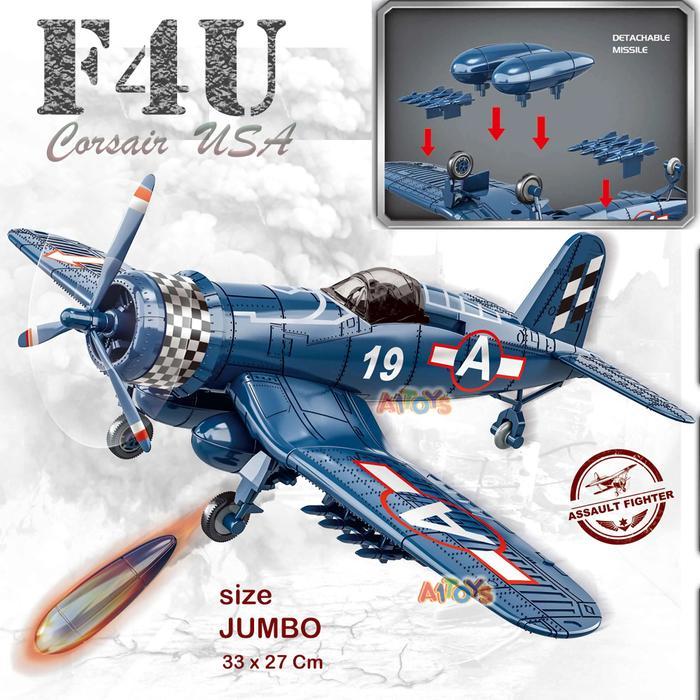 Khusus Gosend Mainan Pesawat Tempur Mainan Pesawat Bomber Mainan Pesawat Ww2 Mainan Pesawat Ww1