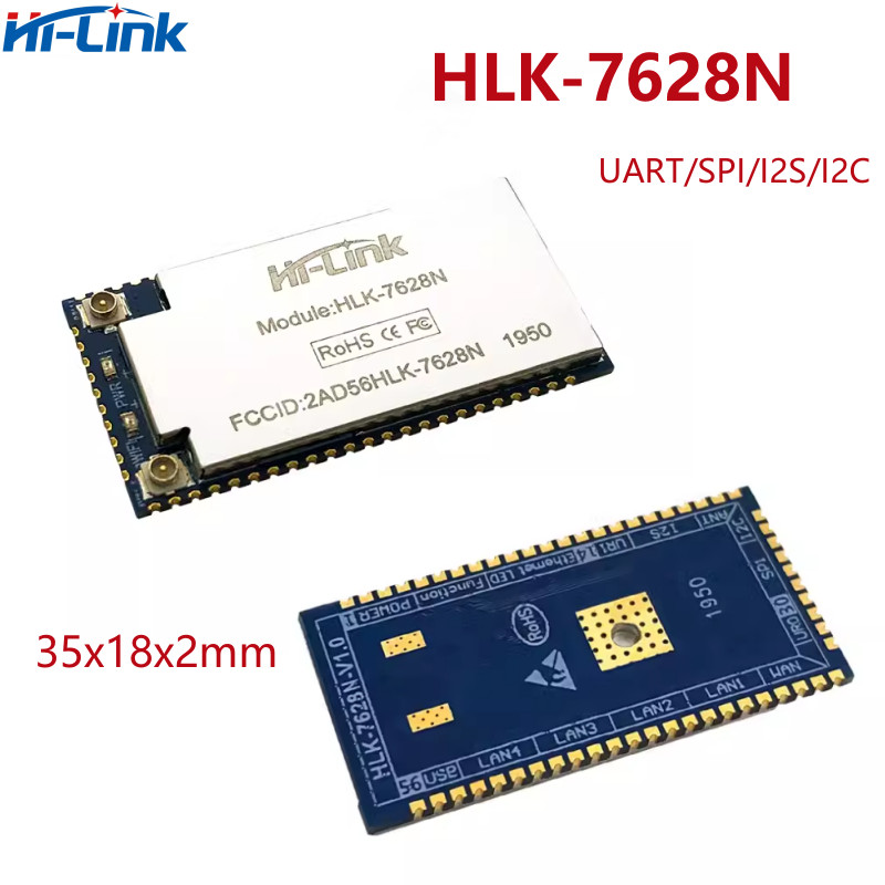 Hi-Link MT7628N/HLK-7628N 2.4G UART Low Cost Openwrt WiFi Router Module HLK-7628N Wireless Wifi
