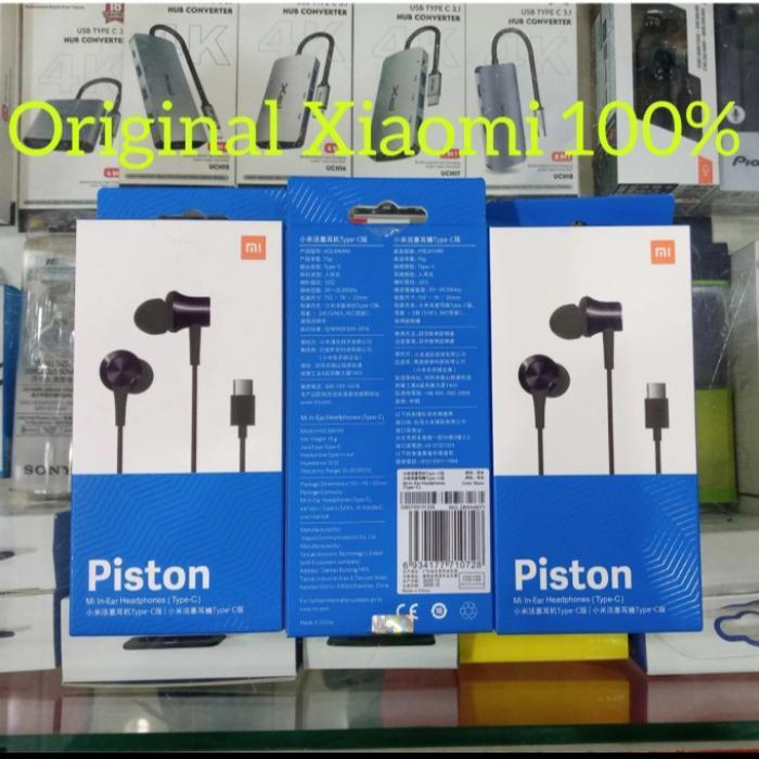 Xiomi Headset Piston Poco M3 M3 Pro Type-C Earphone Original 100% Terbaru 