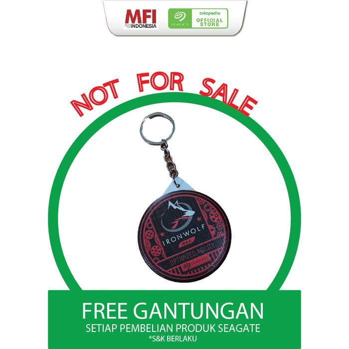 [TIDAK DIJUAL] Seagate Gantungan Kunci Ironwolf - Merchandise