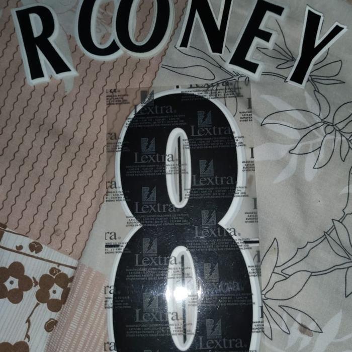 Nameset Manchester United Asli Original Rooney Giggs