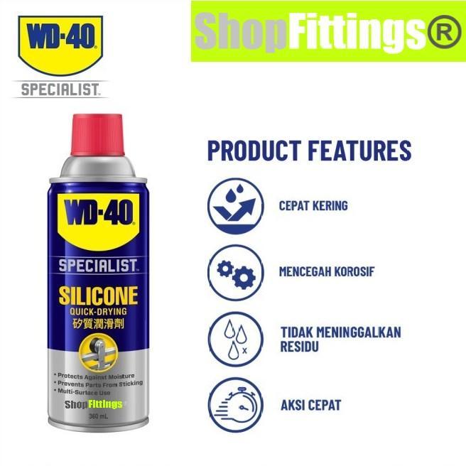 Baru Wd 40 Pelumas Silicon Spray Wd40 Silicone Lubricant Multi Use Non Food Grade Or Stp Usa