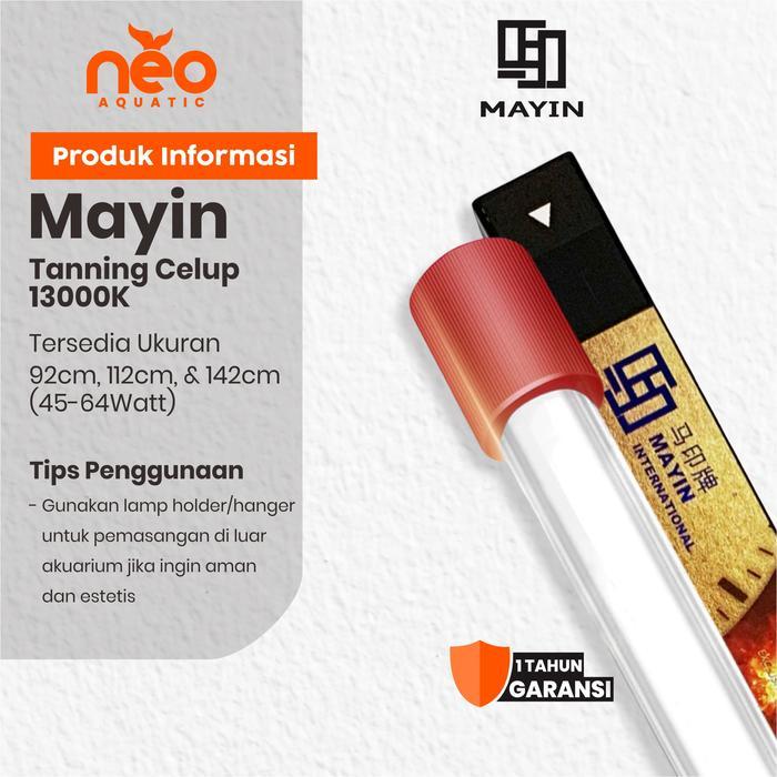 MAYIN Tanning Submersible T5 13000K Lampu Tanning Celup Arwana