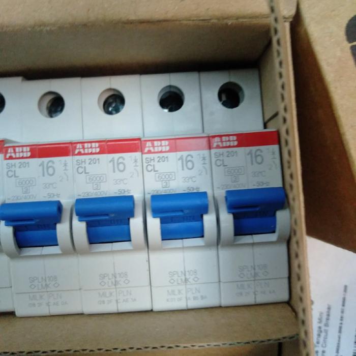 TERMURAH MCB PLN 1PHASE 16A ABB