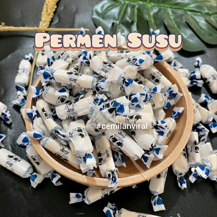 EKSLUSIF Cemilan Viral Permen Susu Milky Candy Permen Food Gula Snack Makanan