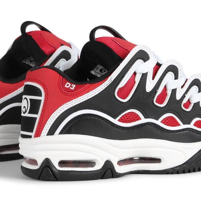 TERBARU Skate Shoes OSIRIS D3 Merah
