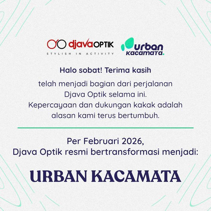 DJAVA X URBAN Frame Arvo Djava Look Khusus Frame Only Kacamata Sunglasses Eyewear