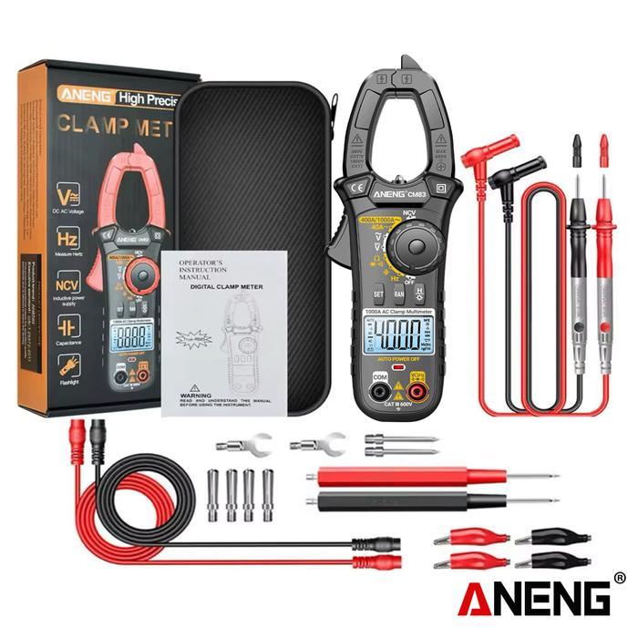 Aneng CM83 Pro (Paket A) Aneng CM83 Pro Multitester Digital Clamp Meter AC Current Capacitance NCV T