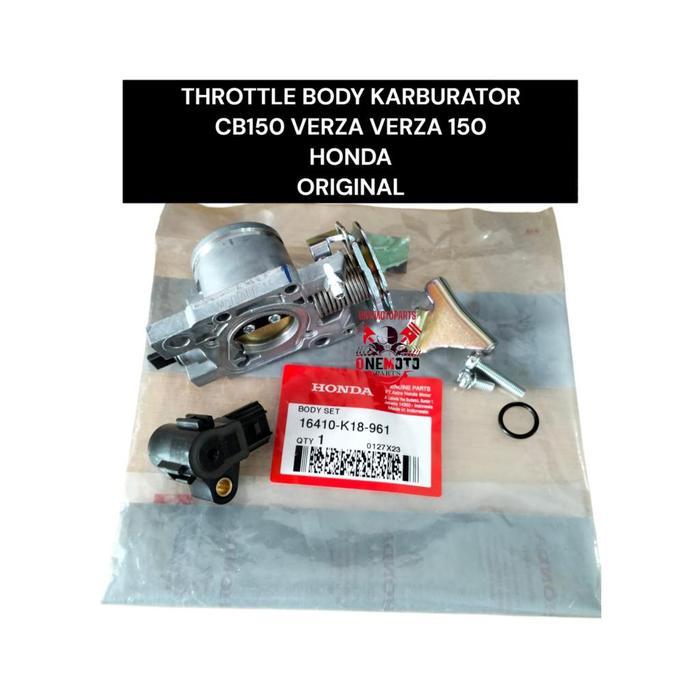 Throttle Body Karburator Cb150 Verza Verza 150 Honda Original 16410-K18-961
