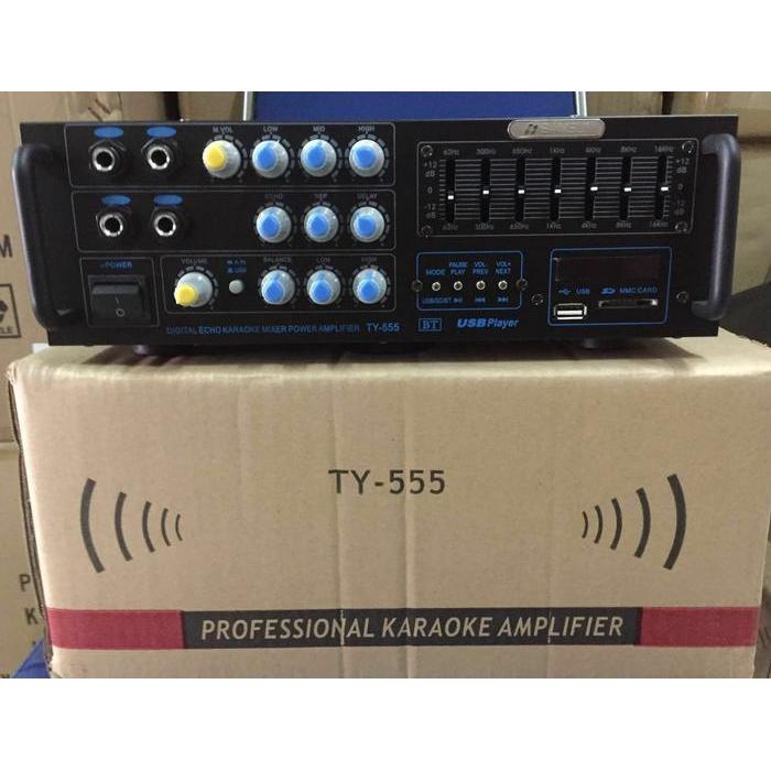 AMPLIFIER TY 555 4 CANNEL ( USB,SD CARD , BLUETOOTH )