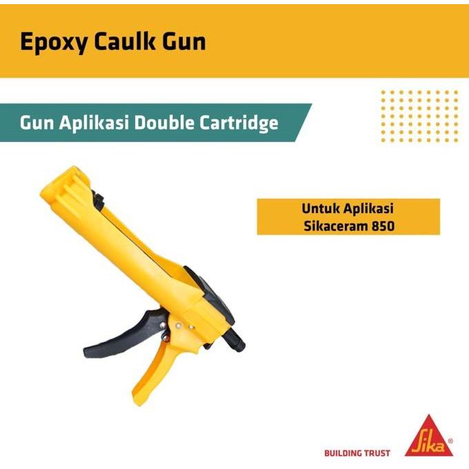 Gun Epoxy Alat Aplikasi Sikaceram 850 Design Luxury Tile Grout Keramik Resin Terbaru 