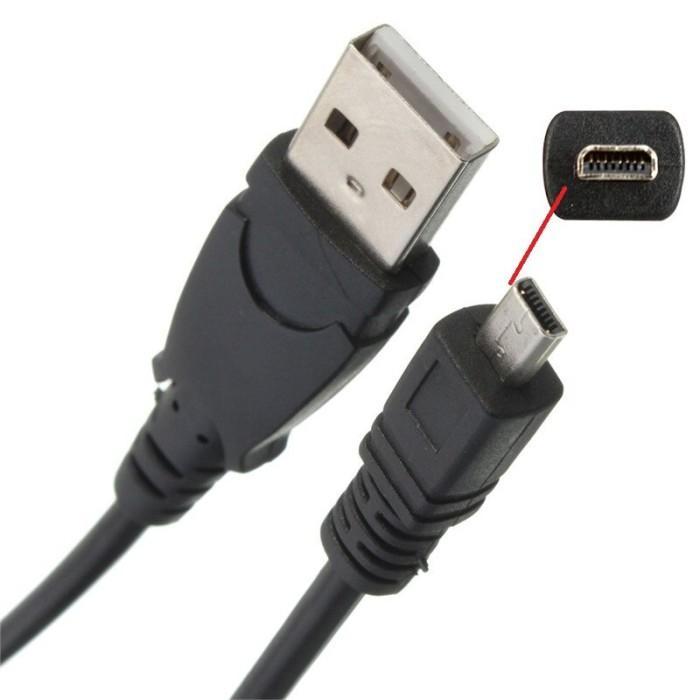 Premium Usb Cable Kabel Data Kamera For Nikon Coolpix Dslr L820 L810 P310 L120 P500 L110 L31 P1 P520