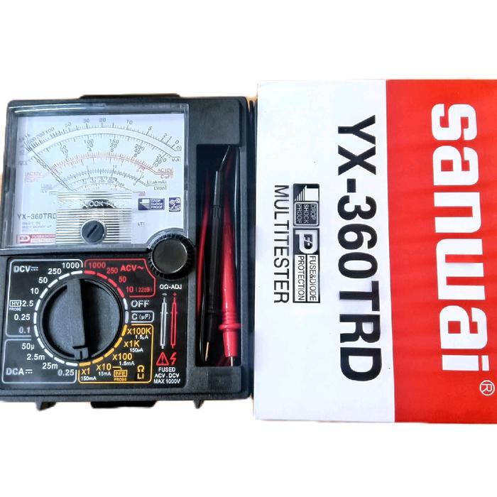 Dekko Tools - Multitester Analog Yx-360 Trd Avo Meter Untuk Mengukur Arus Pada Perangkat Elektronik