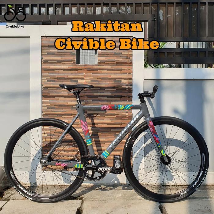 Fullbike Sepeda Fixie TSUNAMI SNM300