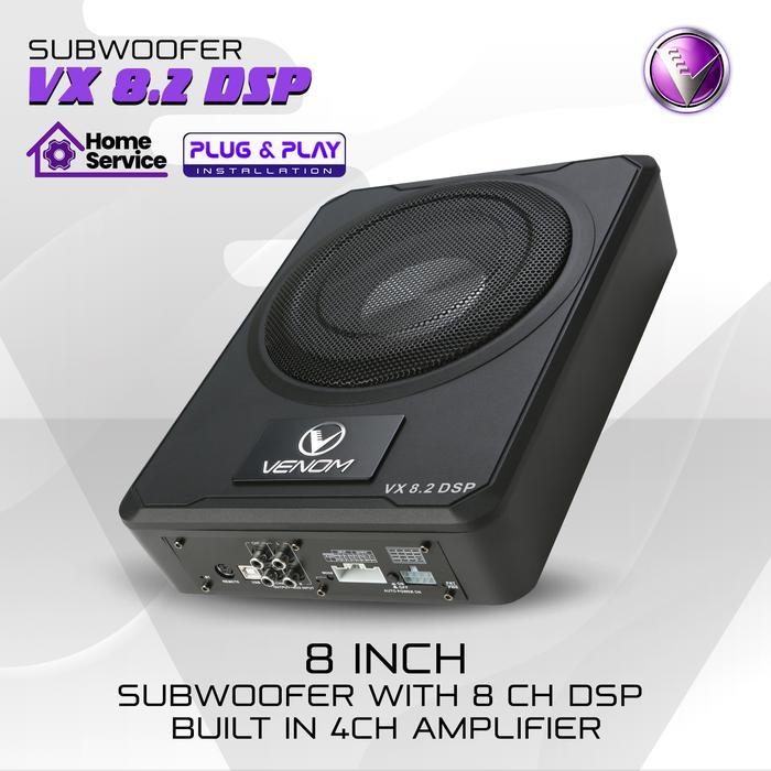 Original Venom Vx 8.2 Dsp (Sub Kolong 8 Inch Built In Dsp) Speakers Speaker