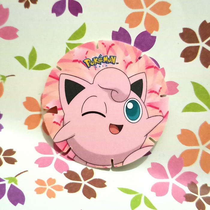 jigglypuff chiki balls pokemon coin tazos