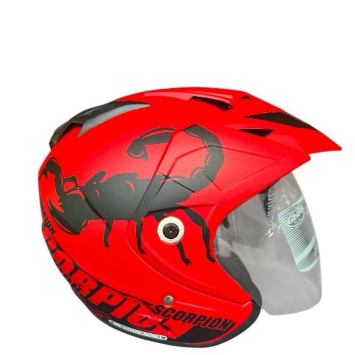 SALE Red Bull Helm JP 7 2 Visor Sky Murah Meriah SNI Kualitas Premium Dengan Busa Lepas Pasang