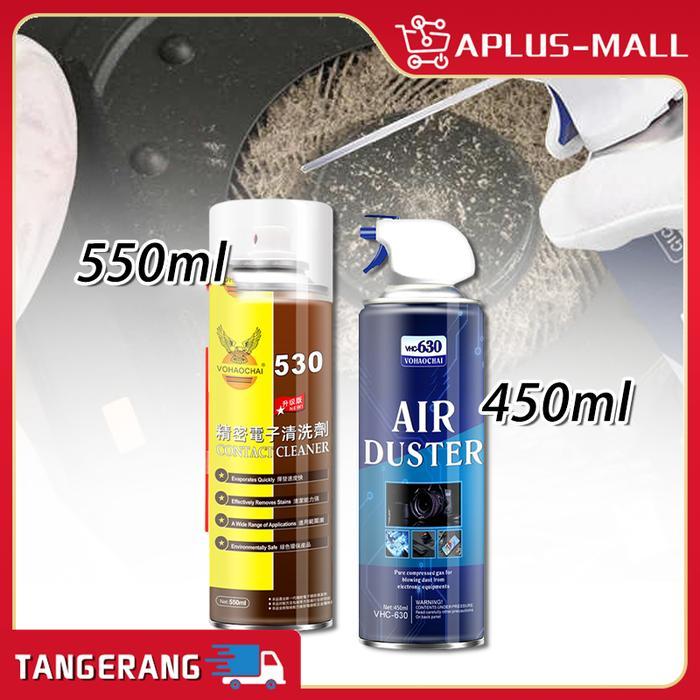 PROMO 550ML Cairan Pembersih Chipset & Potensio Electronic Contact Cleaner Spray Anti Static