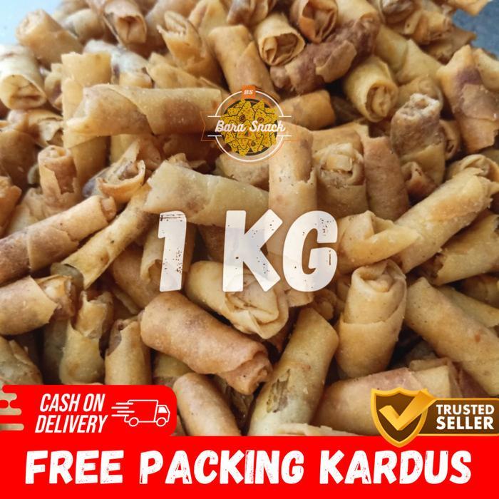 [ 1KG ] Sumpia Udang Super Premium Cap Berkah Jaya / Camilan Snack Kiloan Murah -K