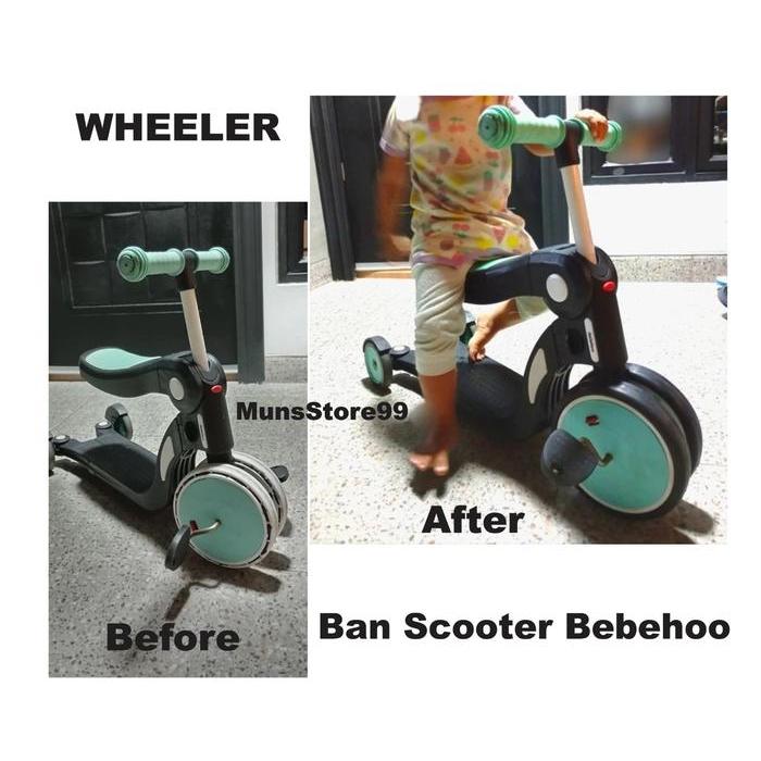 Ban Bebehoo Scooter Bebehoo Skuter Sepeda Bebeho Diameter Velg 6 Inch
