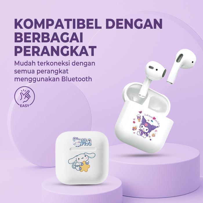 Sony Soundcore - Skcbo Headset Bluetooth Gaming Tws Earphone Wireless Headphone Nirkabel Earbud