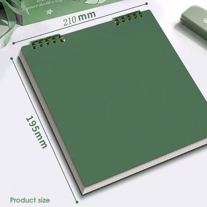 READY Notebook Buku B5 Flip Vertikal/Buku Binder B5/Tulis Sekolah Lucu Buku Notebook