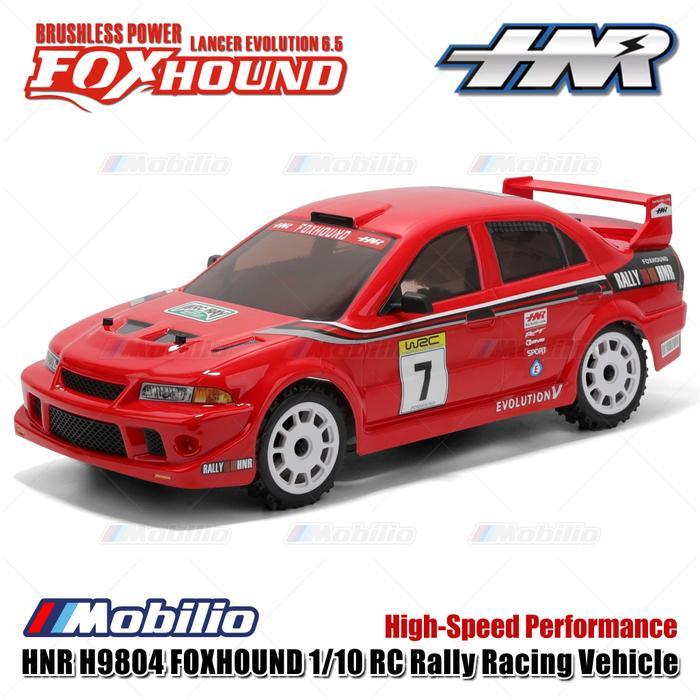 Mobil RC 1/10 Lancer Rally Brushless RTR Warna Merah