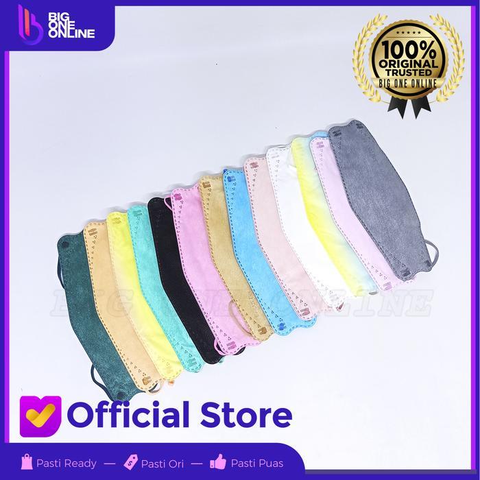 NEW Masker KF 94 Warna Warni 4Ply, KF94 Mask 4 Ply, Bukan Sensi Convex