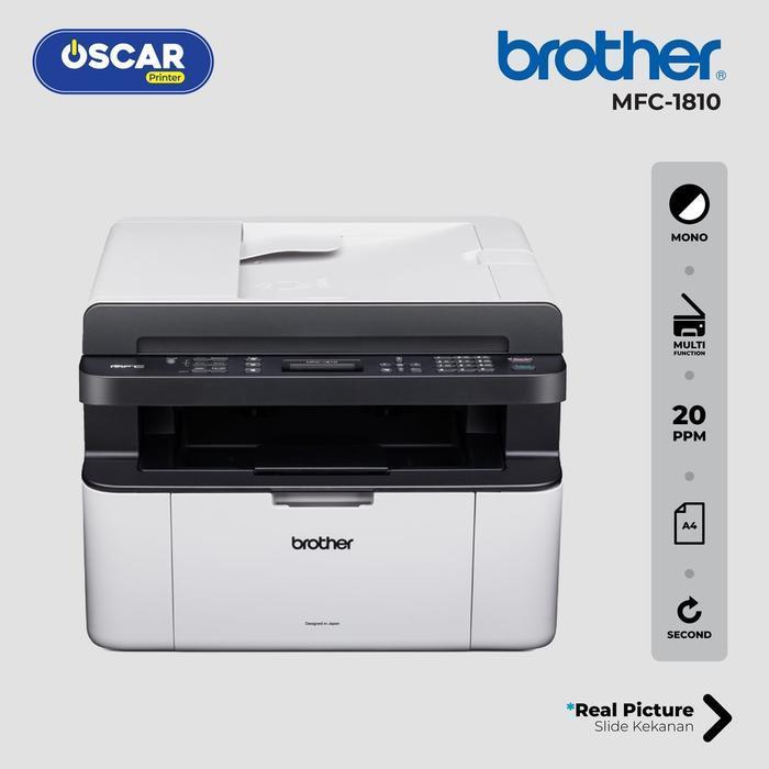 Mesin Fotocopy Mini Brother MFC-1810 Mono  Print Scan Copy Fax - varian