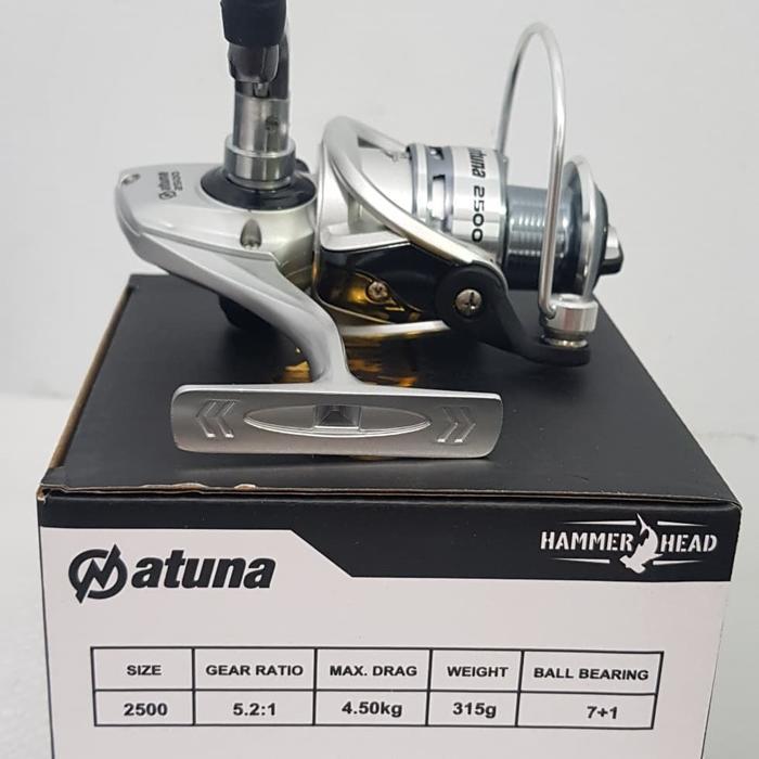 reel hammerhead natuna 3000 metal body