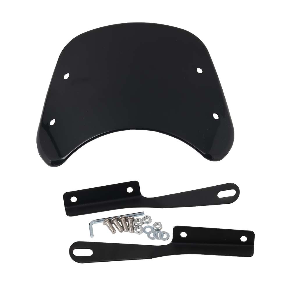 FOR SUZUKI GN 125 GN125 INTRUDER GN250 GN250E GN400 EN125 ACCESSORIES RETRO WINDSCREEN WINDSHIELD