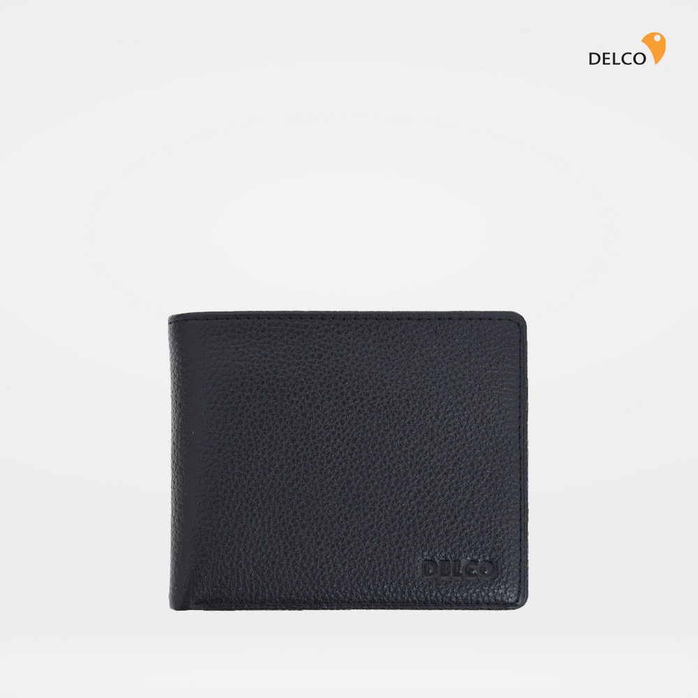 Dompet Pria Delco Leather Wallet 0113-0001 (ANTI-RFID)