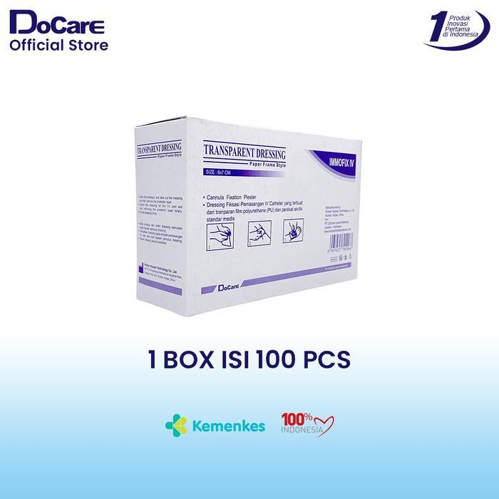 Immofix Iv Dressing Tranparent Film