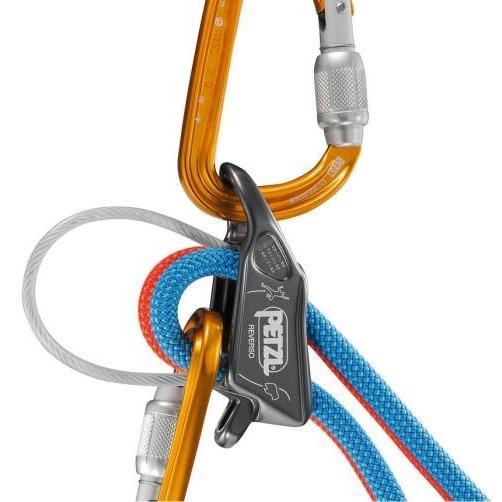 Petzl Reverso Versatile, Lightweight Belay Device For Industrial Work