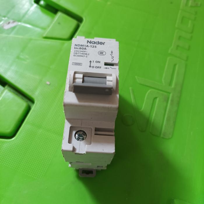 READY MCB DC NADER 80A DC 80VDC AC 220V