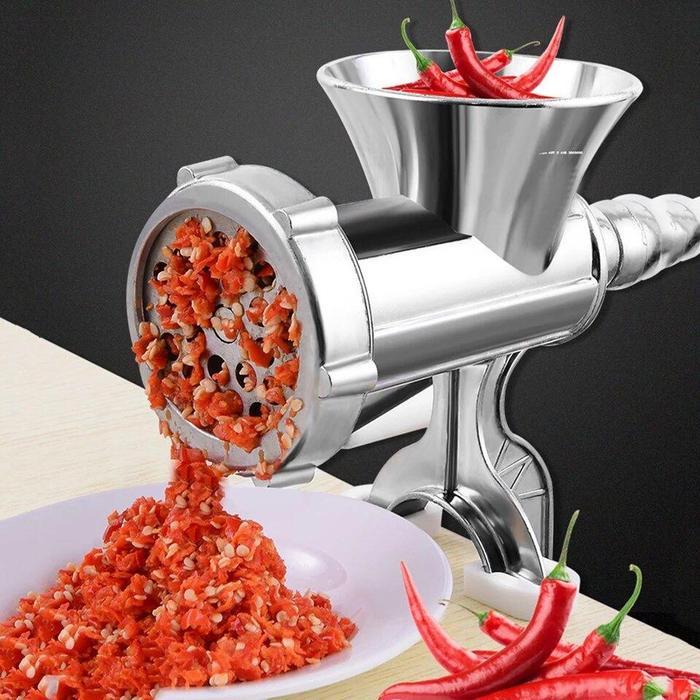 Bmw Kitchen Ware - Gilingan / Penggiling Daging Alumunium Meat Mincer Kitchenware