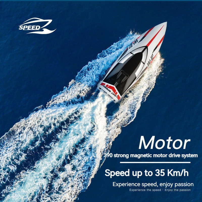 Wltoys Wl912-A High-Speed Brushless Remote Control Speedboat Automatic Flipping Capsize Rc Boat ter