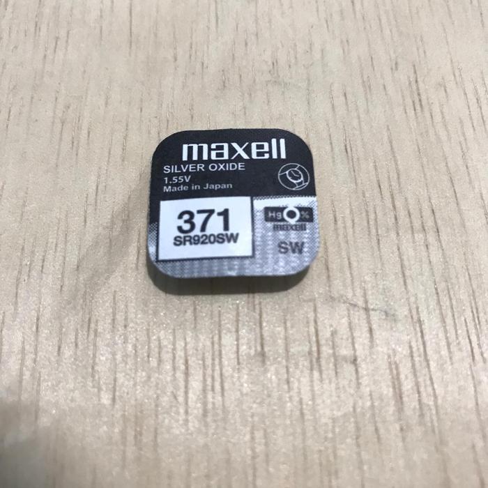 SALE Baterai Maxell 371 SR920SW Original-Maxell 371 Maxell 920SW ORIGINAL