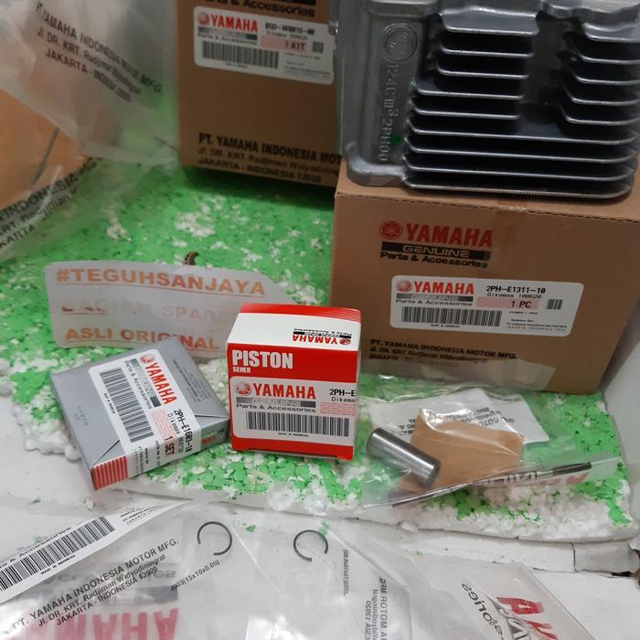Blok + Seher Piston Paket B5D-Wb016-00 Freego Mio M3 Mio Z Asli Yamaha
