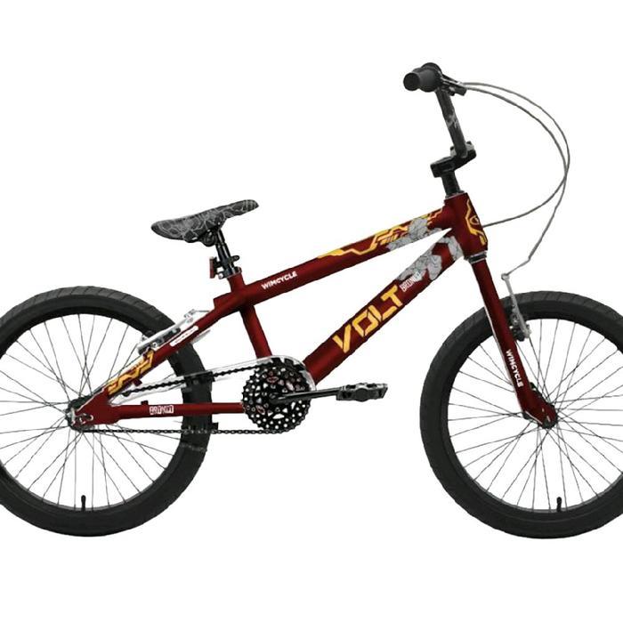 Wimcycle Sepeda BMX Anak Bronco Super Volt 20 - Red