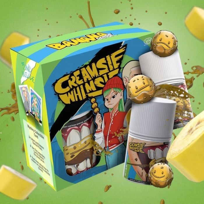 UA CREAMSIE WHIMSIE V1 BANANA 60ML FREEBASE BY VEM