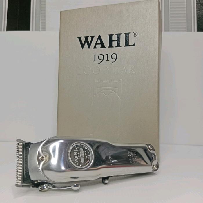 Wahl Clipper 1919 Original USA Alat Cukur Rambut Cordless dengan Baterai Li-Ion Tahan Lama