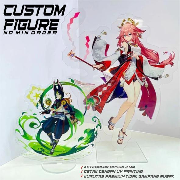 PROMO Custom Standee Figure - Akrilik Custom Standee Custom PREMIUM