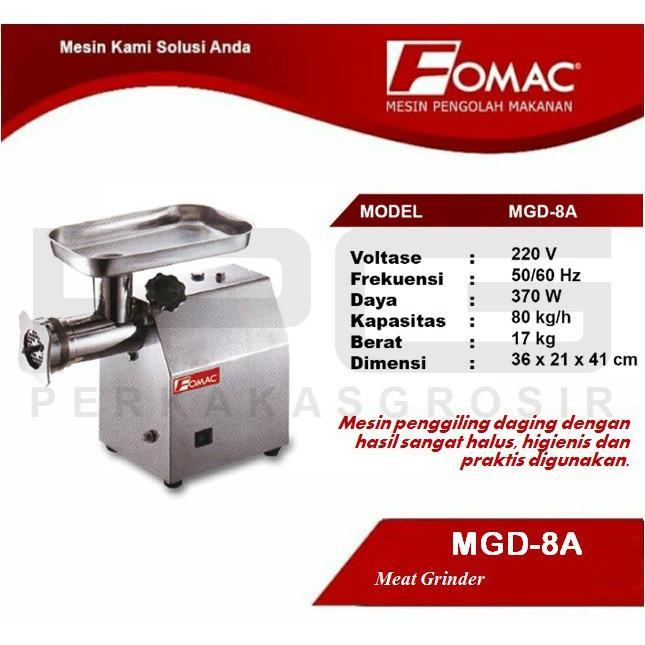 Meat Grinder MGD-8A FOMAC Penggiling Daging Gilingan Daging FOMAC