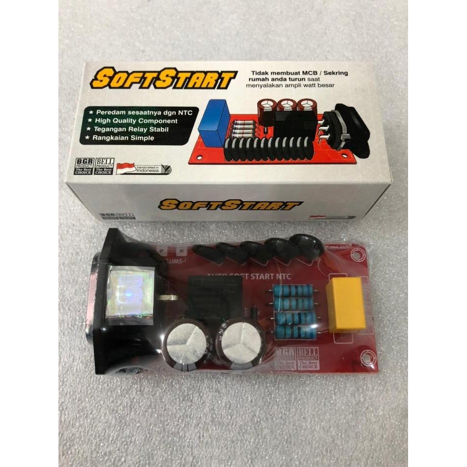 Kit Soft Start Power Softstart Audio BELL BGR Soft Start NTC BELL BGR