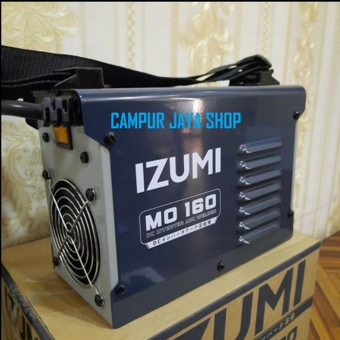 MESIN LAS LISTRIK TRAVO LAS INVERTER IGBT MMA 160A IZUMI MO 160 AMPERE