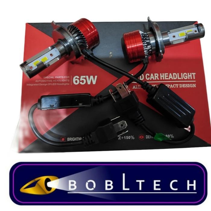 Ready BOBLTECH Lampu Mobil Led H4 M1NI 20000LM SuperBright car