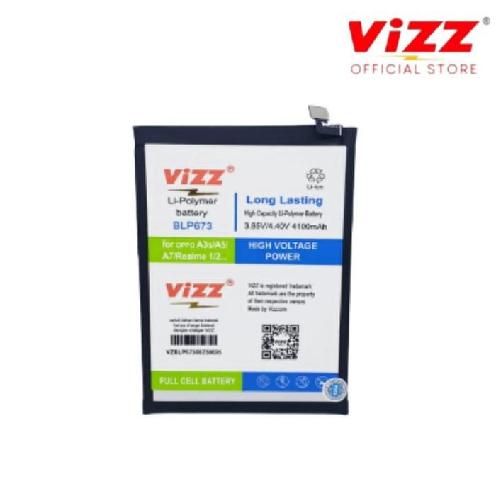 Vizz Baterai OPPO A3S / A55 BLP673 Original