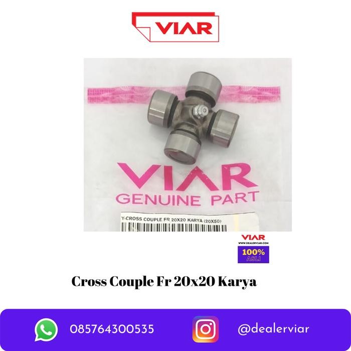 ASLI Silang 4 Bagian Depan Motor Roda Tiga Viar READY STOCK